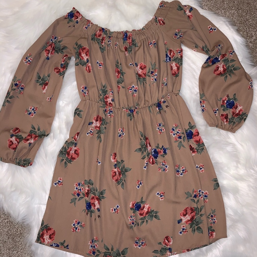 Off shoulder dress